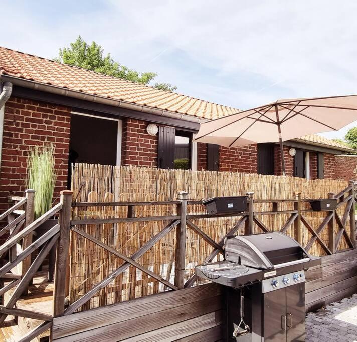 Studio Independant Avec Terrasse Vue Jardin Beauchamps  Exterior photo